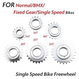단일 속도 자전거 프리휠 BMX 플라이휠 스프로킷 기어 액세서리 14T 20T 34mm