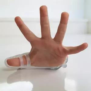 손가락 빨기 방지 아기손빨기방지 손빠는아기 손가락빨기 착용감