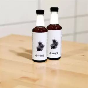 솔잎청 솔잎엑기스 솔잎효소 발효액 즙 솔잎 원액 진액 500ml