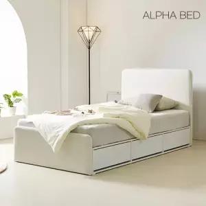 아르테 슬림 패브릭 1단 수납 침대프레임 SS
