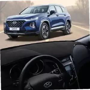 자동차 싼타페TM 논슬립 대쉬보드커버 대시보드커버 미끄럼방지 난반사 눈부심 햇빛가리개 몰딩 매트