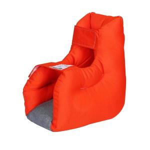 압력 를 위한 이지슬링글라이드 힐 프로텍터 - 조절 가능한 스트랩, 부드러운 패딩, 세탁기 사용 오픈 디자인 원 사이즈가 가장 잘 맞습니다 (싱글 팩, 오렌지)