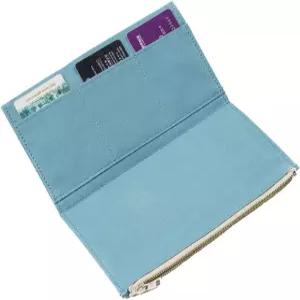 여행자용 모터 캔버스 지퍼 포켓 노트북 TN 액세서리용 파우치 리필 1개 표준 사이즈 카드 홀더 보관 가방