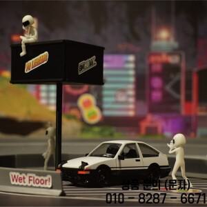 Bmrx Fld Rc 미니 시뮬레이션 전기 풀 스케일 1/28 후륜 구동 재미있는 드리프트 카 모델