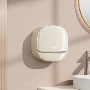 비누 홀더 식기 샤워기, 배수가 가능한 바 홀더, 자동 배수 욕실용 벽걸이 상자 트레이 용기, 욕조 주방 싱크대(1PC 크림)