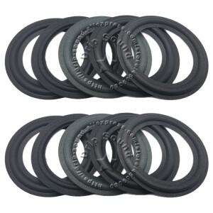 2x4.5 인치 스피커 폼 접힌 가장자리 링 라우드 우퍼 수리 측면 서라운드 서클 교체 부품 114-118mm/4.49-4