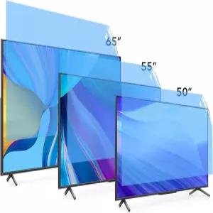 50-65인치 TV 화면 보호기 눈부심 방지청색 방지 스크래치 필름