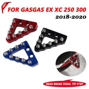 바이크 오토바이 후방 풋 브레이크 페달 레버 스텝 팁 플레이트 GasGas EC XC 250 300   액세서리