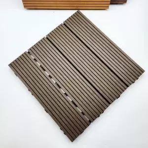 조립식 데크타일 바닥재 다크운 우드 WEE5C27