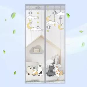 자석 모기장 현관 출입문 베란다 방충망 방충문 WEE8CD3