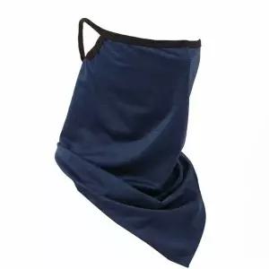 롱 햇빛가림 쿨 멀티 메쉬 스카프 블루 얼굴목