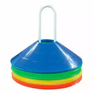 축구훈련용품 축구접시콘 5cm 40p세트 4색