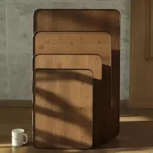 우드 소재 거실 좌식 식탁 테이블 인테리어 가구