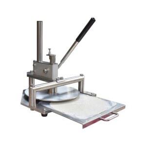 반죽 펴는 기계 밀가루 20cm 프레스기 압착기 에그타르트 토르티야 노란색