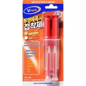 브이텍 에폭시접착제 (VT-149) 주사기 에폭시 노즐타입(25ml)