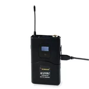 [룽스]공연용 무선 방송 핀마이크 송신기 스피커