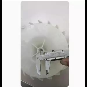 하이얼 GDZ10-1 GDZ10-0677 플라스틱 건조기 블로워 팬 휠 블레이드 교체 부품용 SX 건조기 팬 임펠러