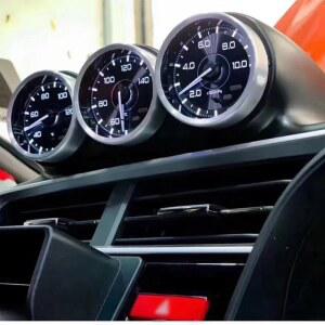 압력 게이지 Def A1 수온 오일 온도 부스트 외부 진공 자동차 액세서리