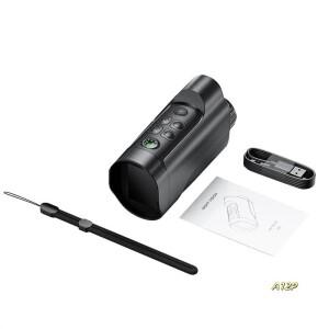 야외 야간 투시경 고글 야간 투시경 10X 디지털 줌 5W 적외선 단안경(사냥 망원경용 나침반 포함)