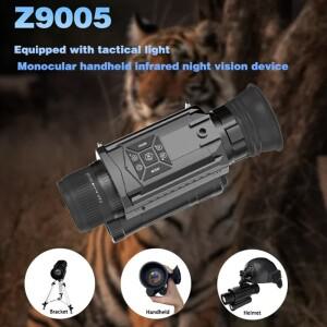 Superior-Z9005 적외선 야간 투시경 망원경 Z9005 줌 단안 단일 튜브 휴대용 3000 MAH 야간 투시경 600M