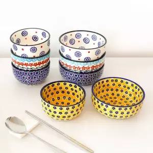 파뷔에 잘리피에 공기대접 식기 4인 세트 (혼합색상 총 8P)