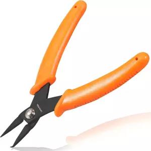 LEONTool 미니 스플릿 링 플라이어 6인치 오프닝 PVC 손잡이가 있는 점프 오프너 공구 보석 제작 정밀 또는