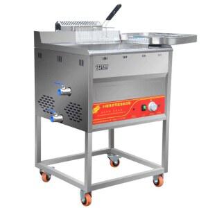 상업용 초음파 전기 튀김기 수유식 버거집 타이머 가스튀김기 25 실린더 쿠킹