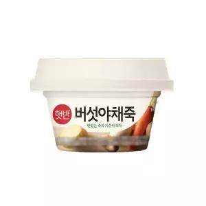 햇반 버섯야채죽 268g x 8개