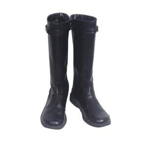 성인 남성 부츠 코스프레 가죽 무릎 하이 할로윈 코스튬 슈즈