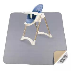 언더 하이 체어/아트/크래프트/아웃도어 피크닉 매트 워셔블 베이비 스필 방수 미끄럼 방지 바닥 스플래시