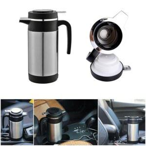 1리터 대용량 차량 세차 커피포트 차량용 보온 배터리 리터 24V