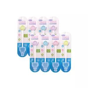 에디슨 혀클리너+휴대용 케이스 8개핑크2+블루2+퍼플2+그린2 2136401 J