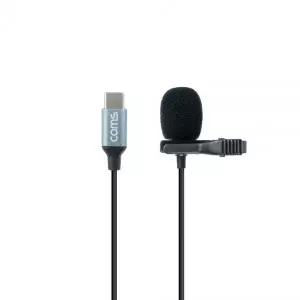 GS114 Coms 스마트폰핀마이크유선소형미니클립형USB3.1(TypeC)1.5M