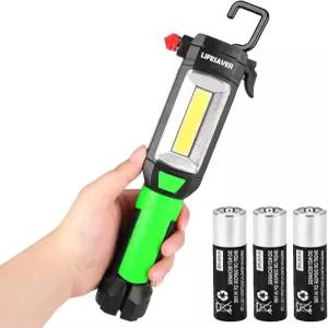 올트로라이트 9-in-1 비상 자동 공구 LED 손전등 세 가지 조명 모드 창문 유리 차단기 안전벨트 커터 및