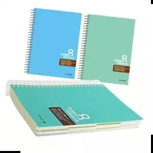 사무용스프링노트 8000 PP원링노트 16절좌철