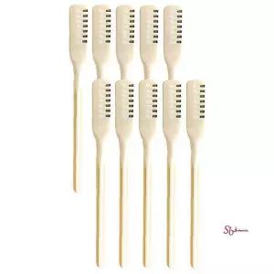 안전 정리칼 솜털 제거기 코털 칼날 접이식 눈썹 10P bcd699