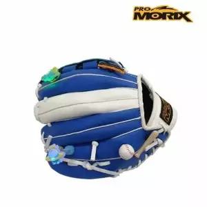 야구용 투수 글러브 블루 컬러 우투형