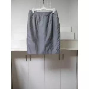 여성 스티치 절개라인 포인트 H 정장 스커트 NA-B