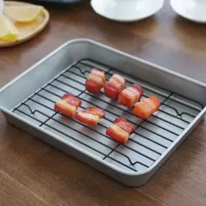 튀김용 스테인리스 쟁반 바트 돈까스 생선 고기 조리판