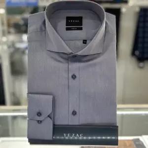 [예작]트윌 솔리드 와이드카라 슬림핏 긴팔 셔츠 YJ1FBS106NY_CA