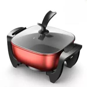 대용량 전기냄비 만능 가정용 멀티쿠커 전골 샤브샤브