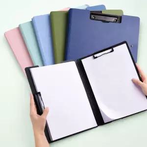 A3 A4 겸용 클립보드 결재판 서류철 양면 커버형 폴더 바인더 덮개형 서류판 받침대 필기판 문서 결제 파일