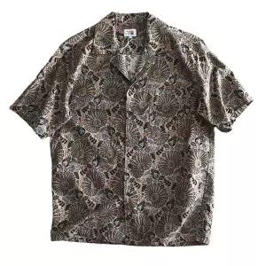 빈티지 하와이안 셔츠 반팔 플라워 쿠바 꽃무늬 여름 남성