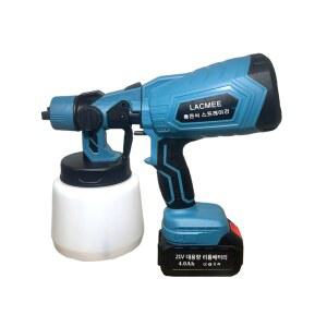 충전식 페인트 스프레이건 21V 무선 분사기 분무기