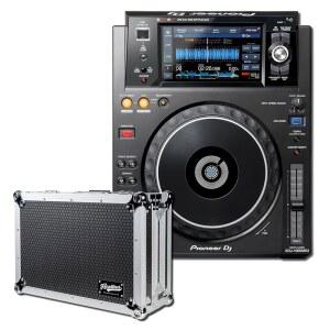 헤드라이너 HL10201 CDJ /DJM 플라이트 케이스가 장착된 파이오니어 XDJ-1000MK2 디지털 퍼포먼스 DJ 미디어 플레이어