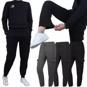 보카시 울트라 웜 기모 카고 조거 팬츠