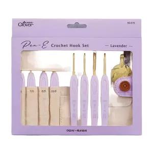 크로바 코바늘 크로셰 뜨개도구 재고 원사 라벤더 한정판