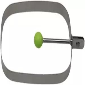 실버 링 스틸 요리 직사각형 크럼펫 몰드 계란 튀김용 팬케이크 및 오믈렛 스페셜 조리기구