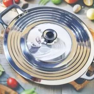 다용도 열탕용 스텐 유리 후라이팬 덮개 커버 (WFHPBYL)