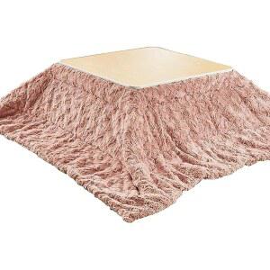 LSSOAZVVN 난방 테이블 다다미 커피 코타츠 일본식 이불 세트 접이식 보관 4종 및 카펫 포함 (75x75x38cm)